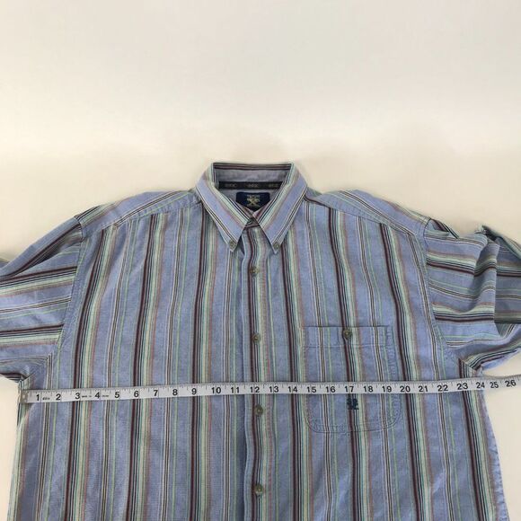 Wrangler 20X Button Down Shirt Mens XL Striped Casual Long Sleeve Cotton Western - Picture 6 of 10